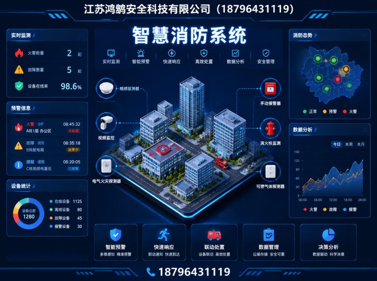赣州消防通信指挥展示图